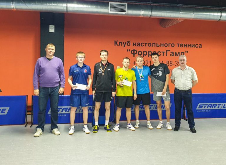 Итоги турнира “Кубок открытия” в мужском разряде